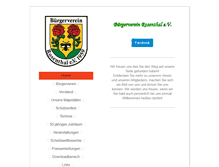 Tablet Screenshot of bv-rosenthal.de